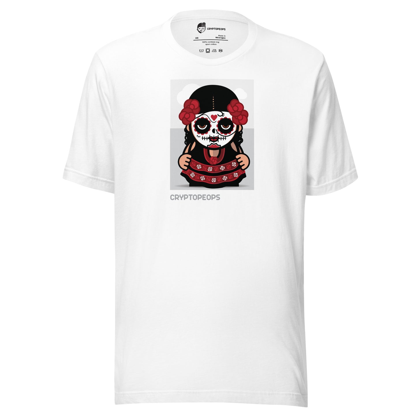 CryptoPeop #0169 Day of the Dead T-shirt (Unisex)