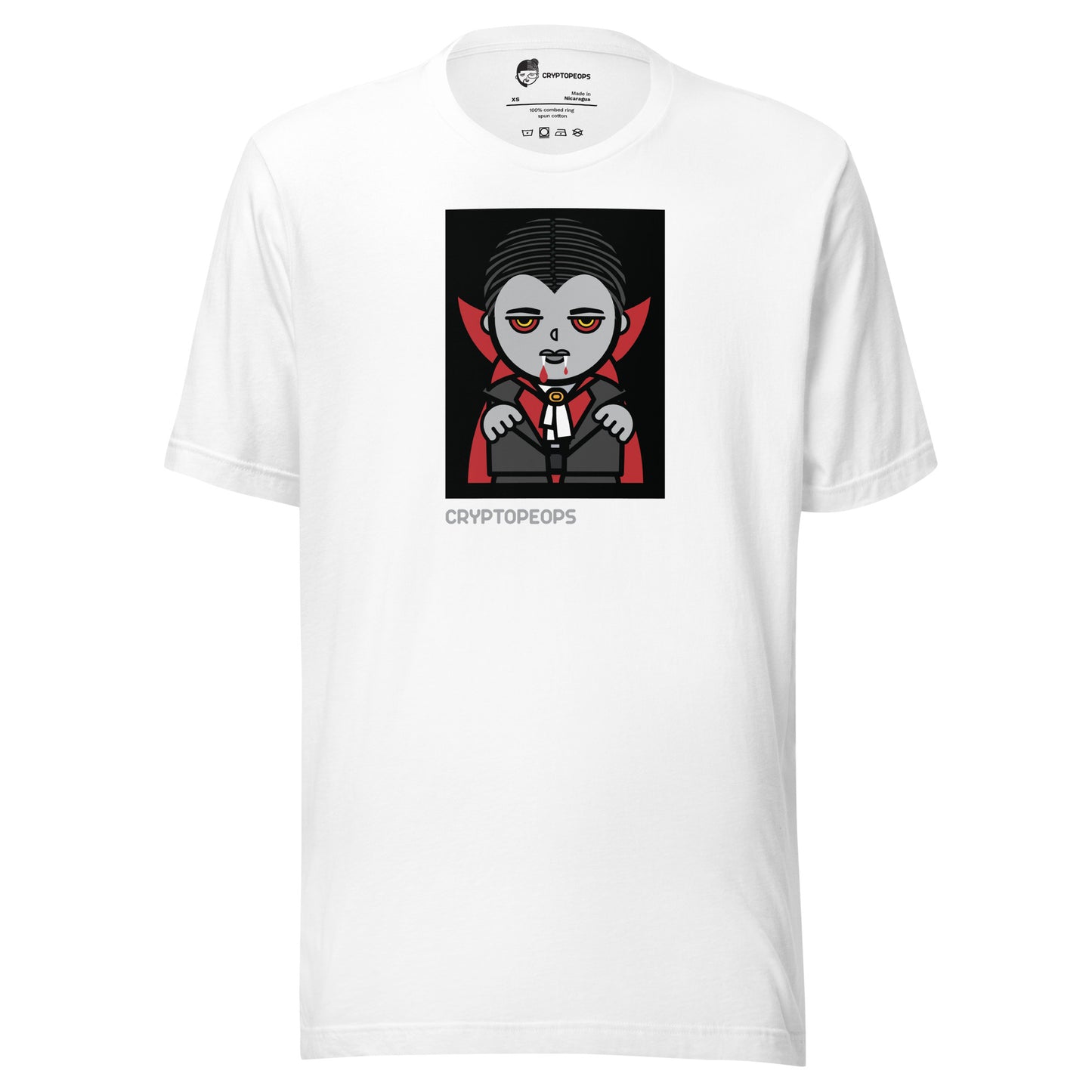 CryptoPeop #0129 Vampire T-shirt (Unisex)