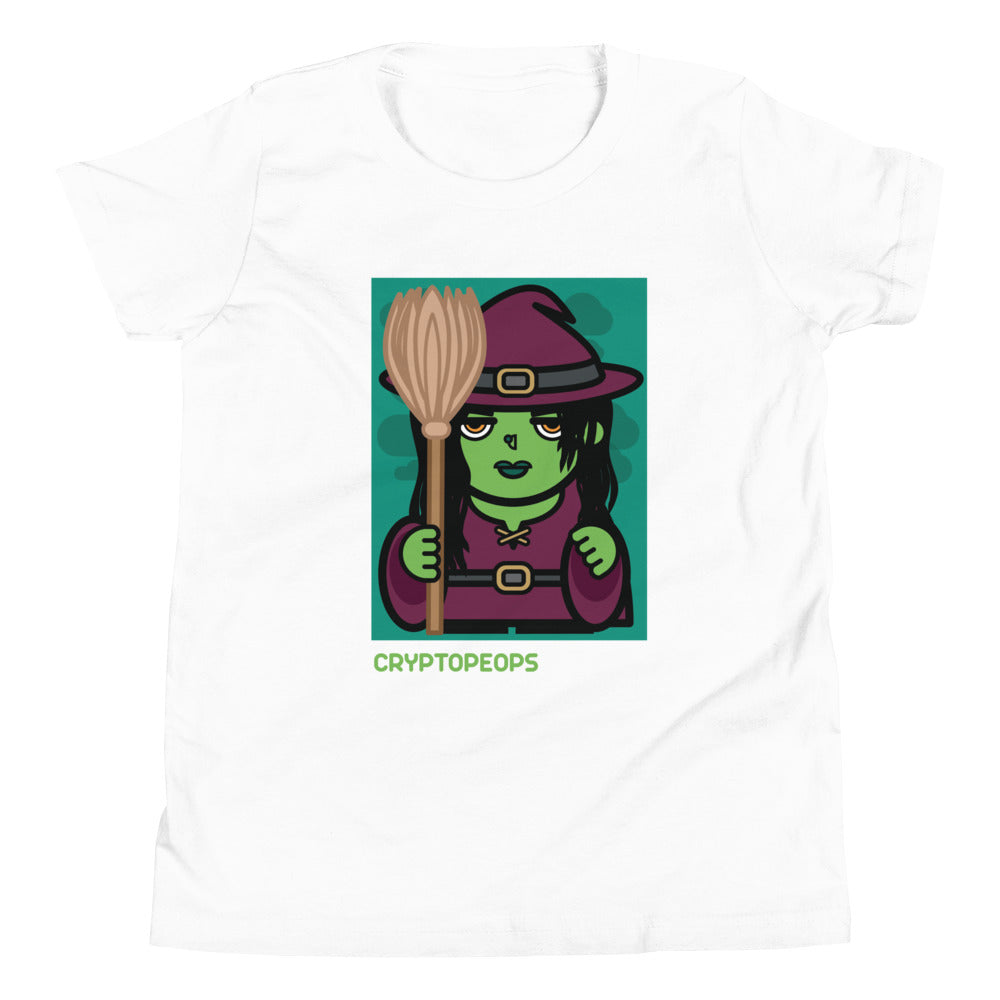 CryptoPeop #0109 Witch T-shirt (Youth)