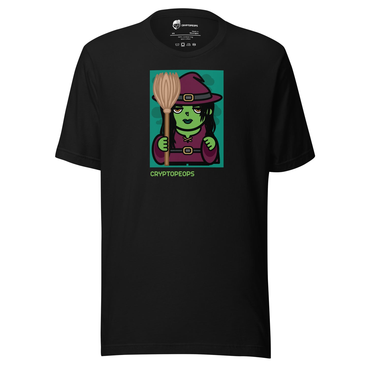 CryptoPeop #0109 Witch T-shirt (Unisex)