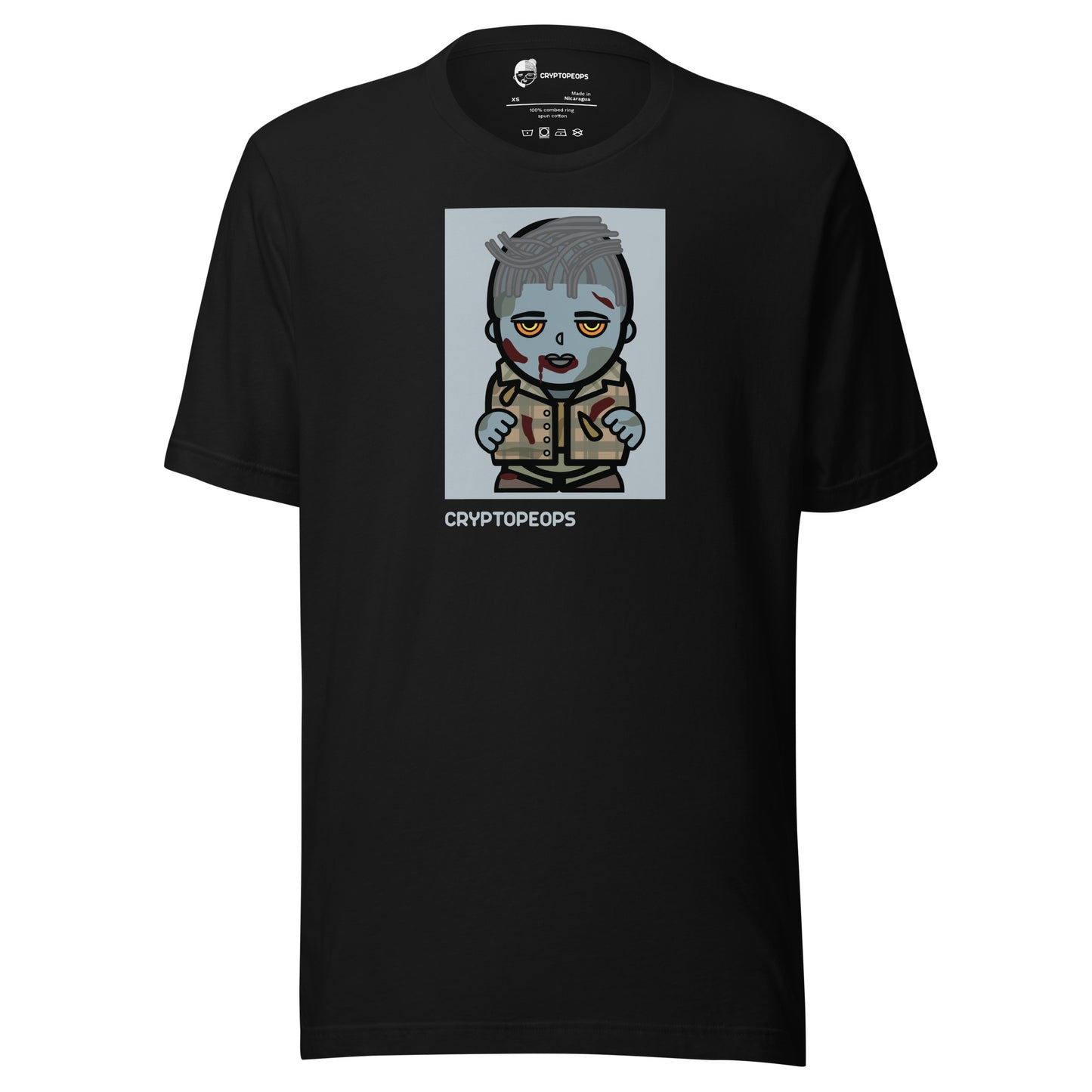 CryptoPeop #0120 Zombie T-shirt (Unisex)
