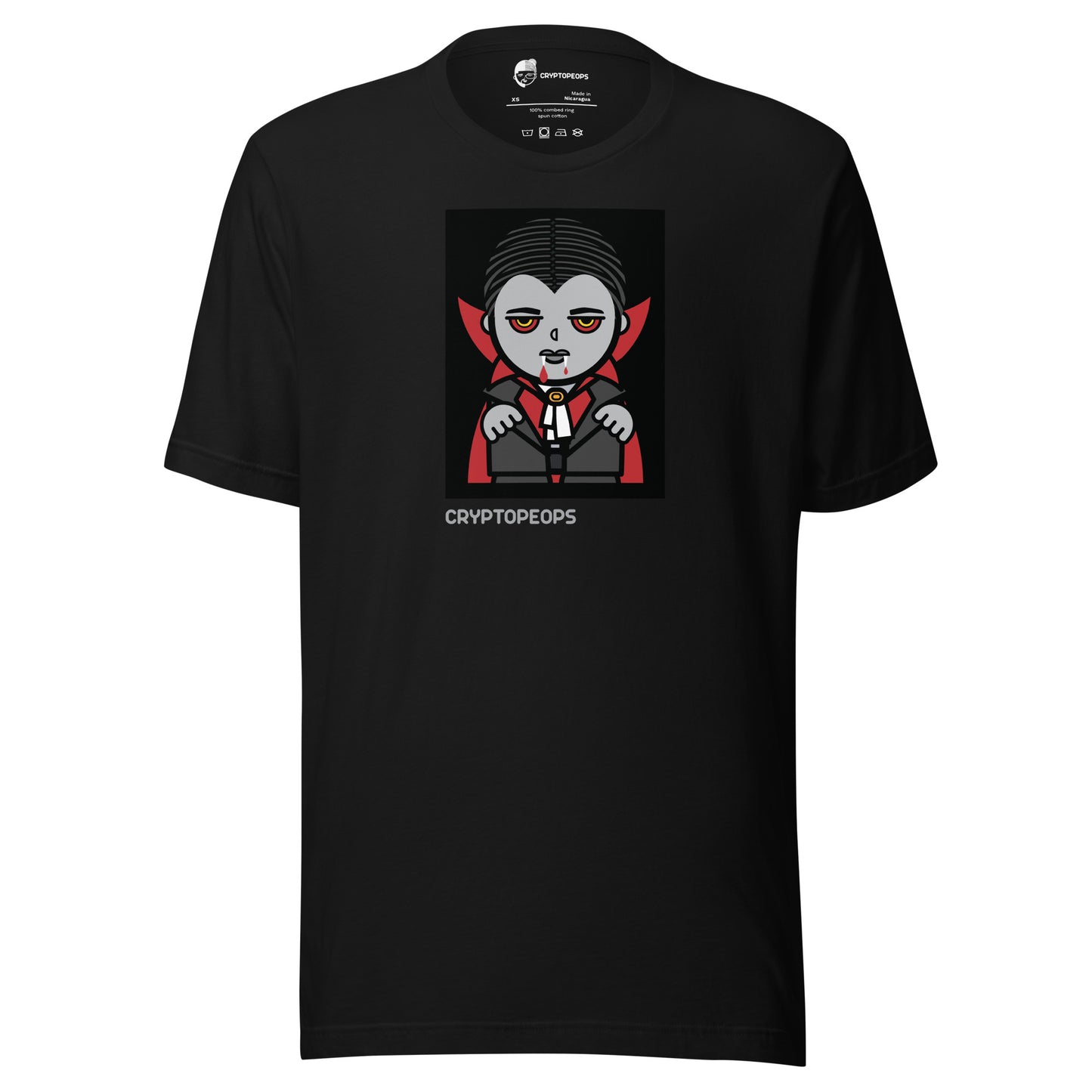 CryptoPeop #0129 Vampire T-shirt (Unisex)