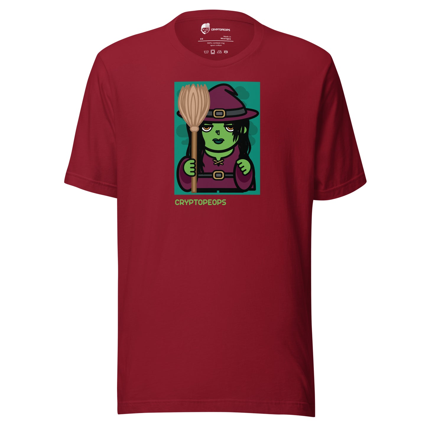 CryptoPeop #0109 Witch T-shirt (Unisex)