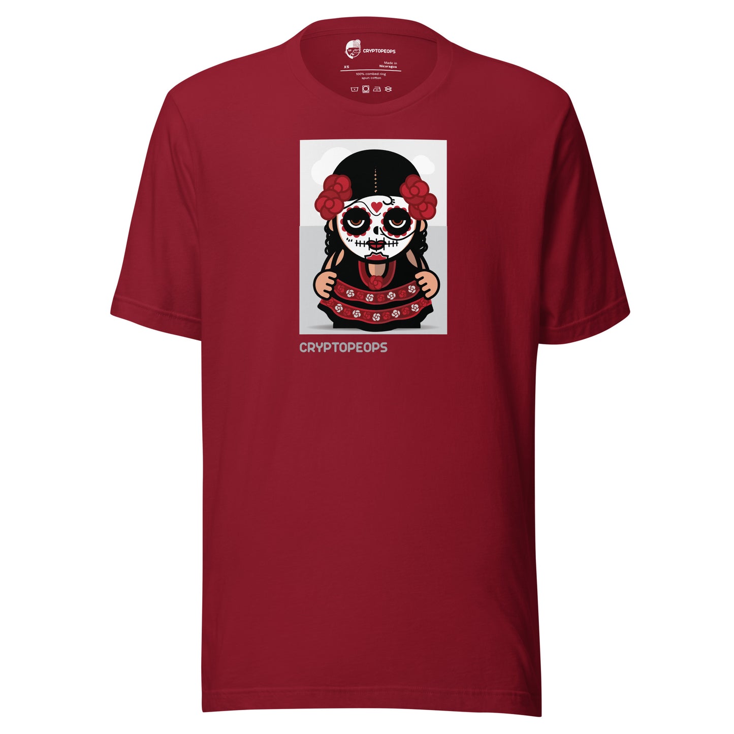 CryptoPeop #0169 Day of the Dead T-shirt (Unisex)