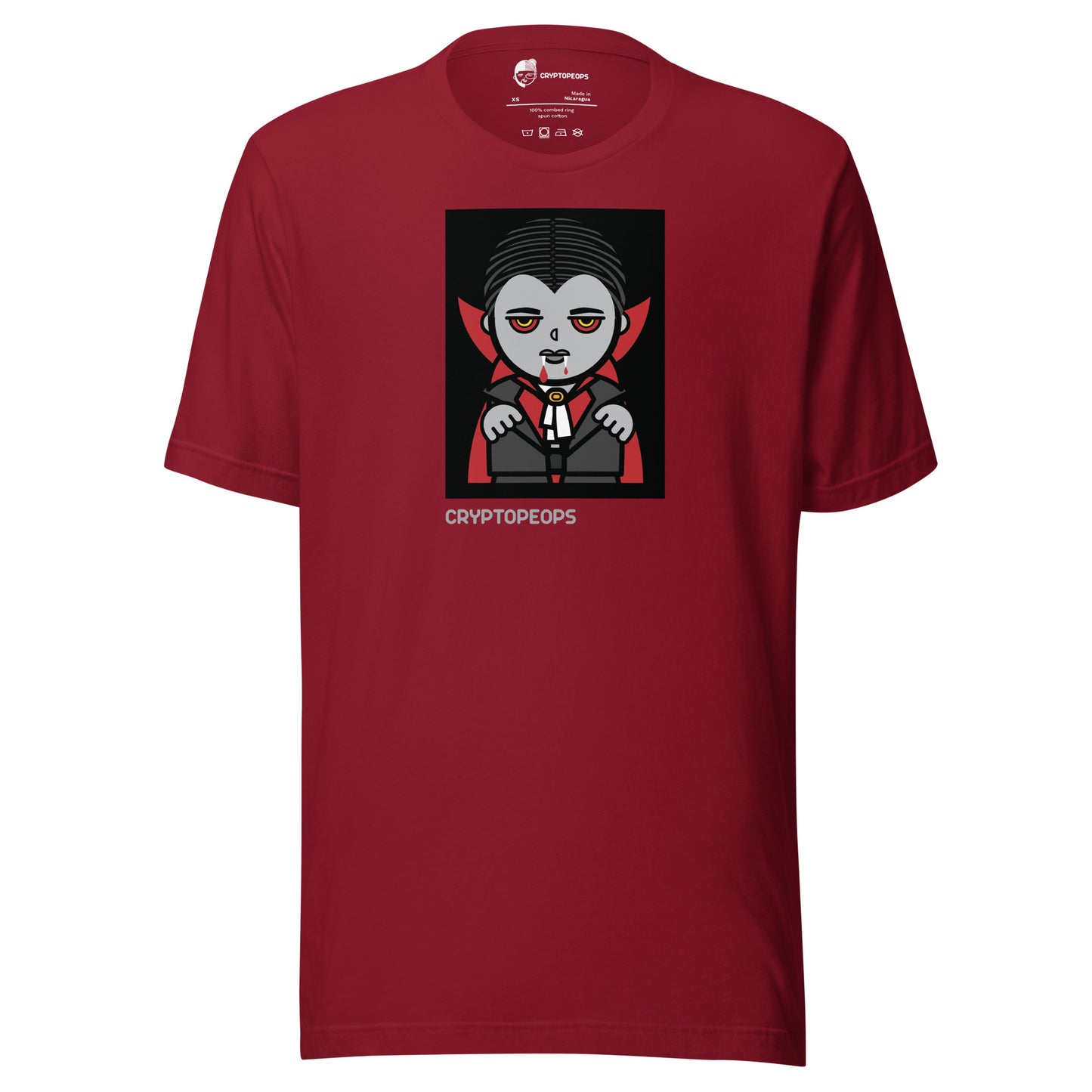 CryptoPeop #0129 Vampire T-shirt (Unisex)
