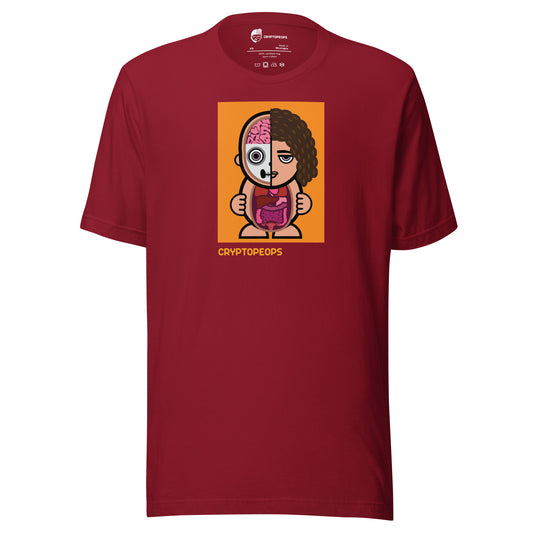 CryptoPeop #0084 Women's Anatomy T-shirt (Unisex)