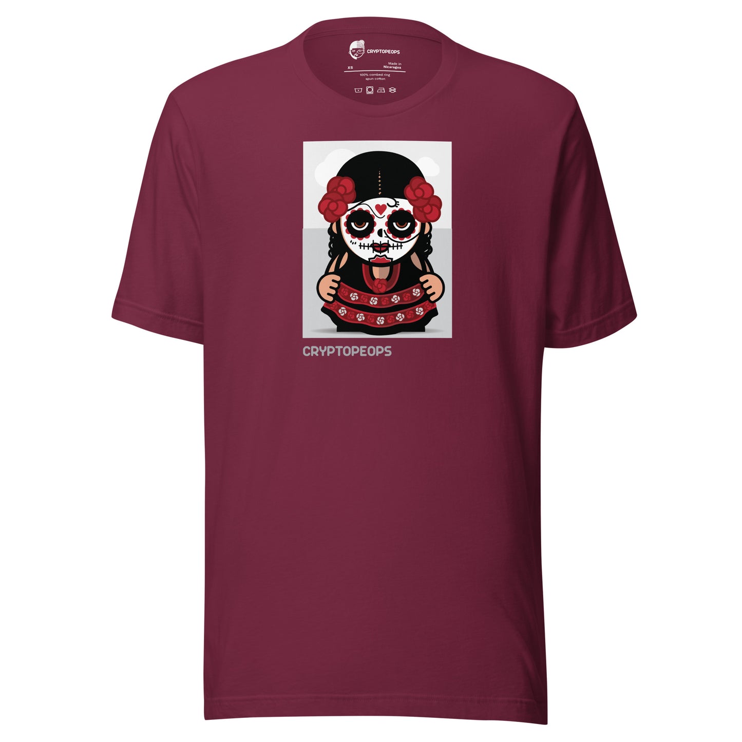 CryptoPeop #0169 Day of the Dead T-shirt (Unisex)