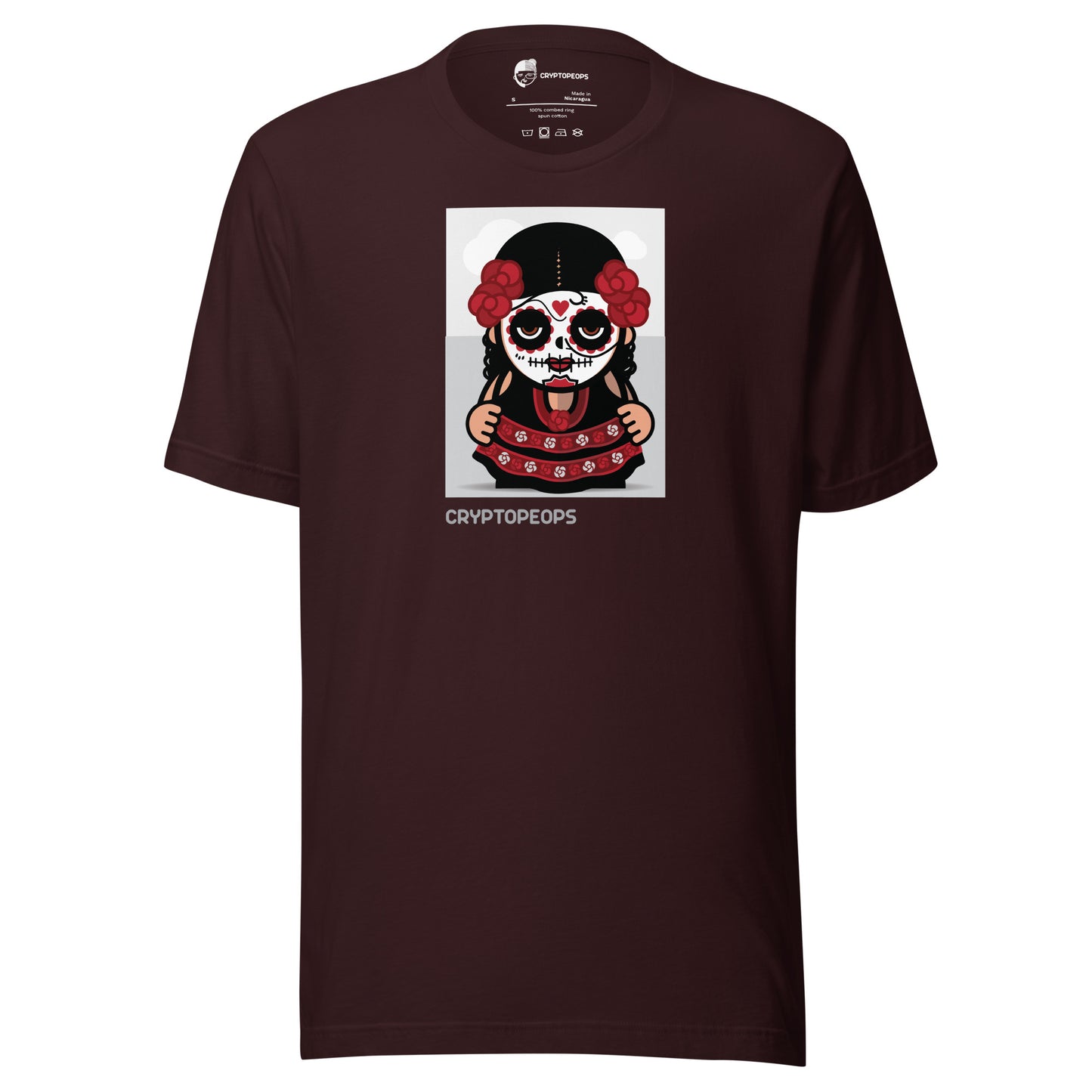 CryptoPeop #0169 Day of the Dead T-shirt (Unisex)