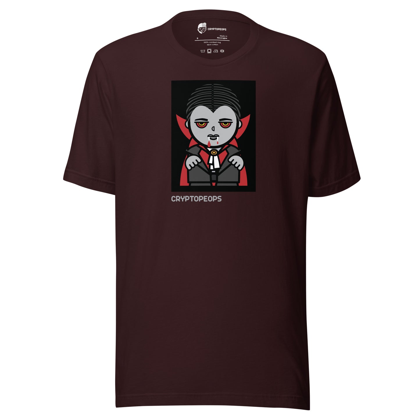 CryptoPeop #0129 Vampire T-shirt (Unisex)
