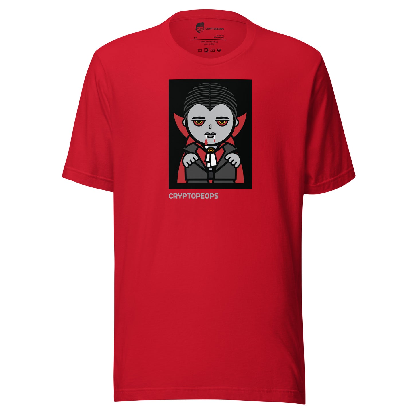 CryptoPeop #0129 Vampire T-shirt (Unisex)