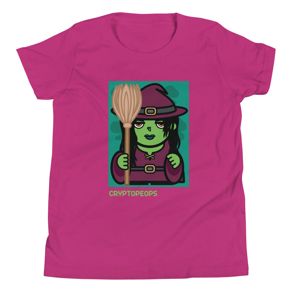 CryptoPeop #0109 Witch T-shirt (Youth)