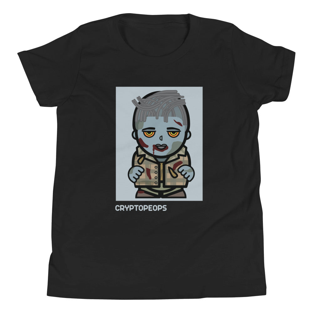 CryptoPeop #0120 Zombie T-shirt (Youth)