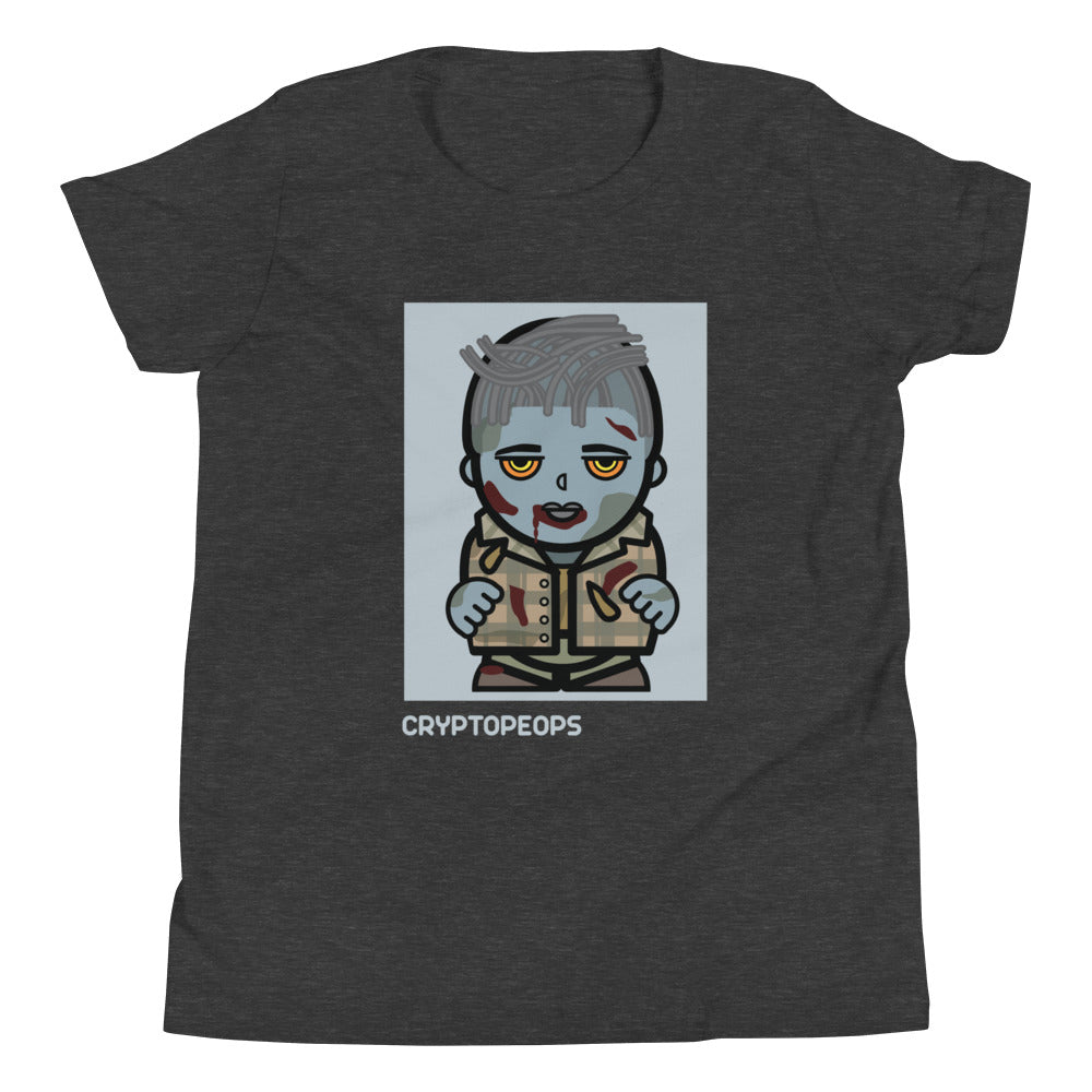 CryptoPeop #0120 Zombie T-shirt (Youth)