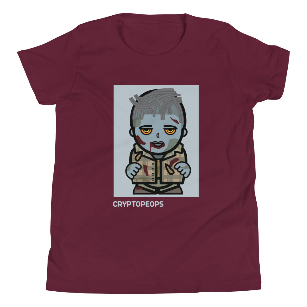 CryptoPeop #0120 Zombie T-shirt (Youth)